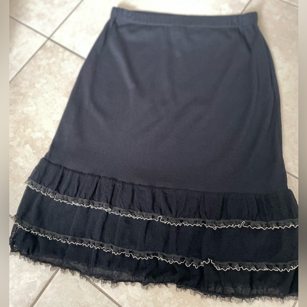 Gorgeous chiffon layered skirt